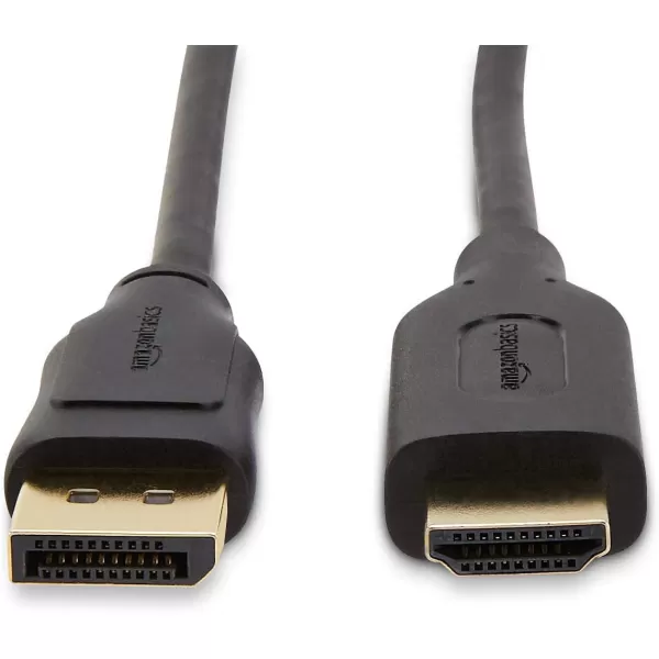 Amazon Basics DisplayPort to HDMI Display Cable UniDirectional 3 Foot5Pack 10 Feet