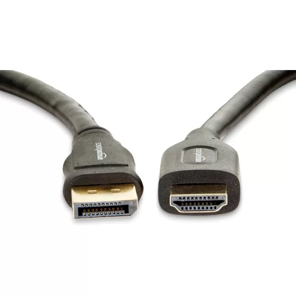 Amazon Basics DisplayPort to HDMI Display Cable UniDirectional 3 Foot5Pack 25 Feet