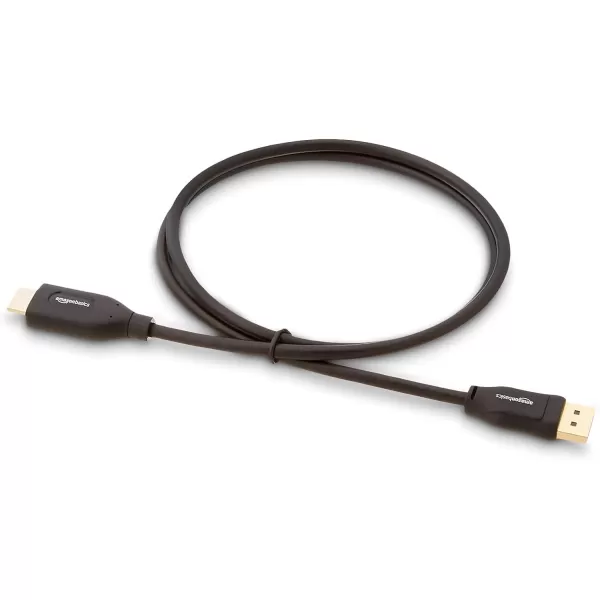 Amazon Basics DisplayPort to HDMI Display Cable UniDirectional 3 Foot5Pack 3 Feet
