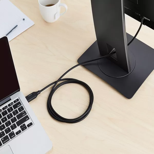 Amazon Basics DisplayPort to HDMI Display Cable UniDirectional 6 Foot  Case of 52 Black52Pack 6 Feet