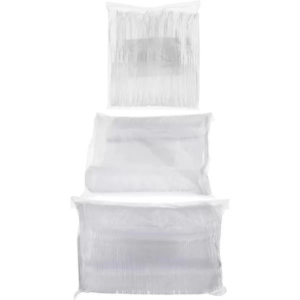 Amazon Basics Disposable Clear Plastic Utensil Cutlery 360Piece Set1800Piece