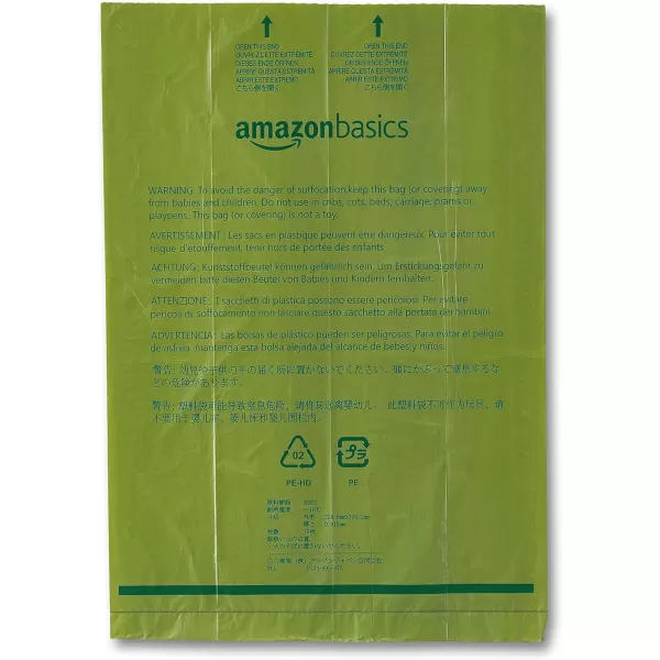 Amazon Basics Dog Poop Bags With Dispenser and Leash Clip Lavender Scented 810 Count 54 Pack of 15 13 Inch x 9 InchCucumber 270 Bags