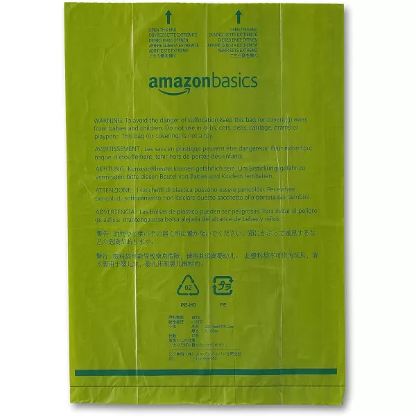 Amazon Basics Dog Poop Bags With Dispenser and Leash Clip Lavender Scented 810 Count 54 Pack of 15 13 Inch x 9 InchCucumber 540 Bags