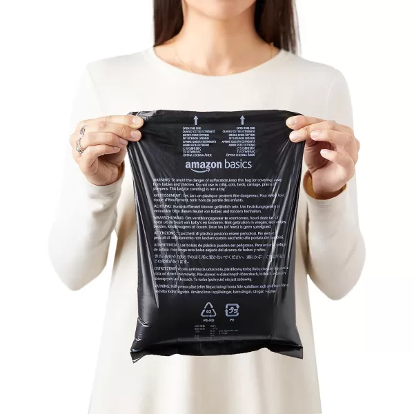 Amazon Basics Dog Poop Bags With Dispenser and Leash Clip Unscented Standard 600 Count 40 Pack of 15 Black 13 Inch x 9 Inch15 Count Pack of 20