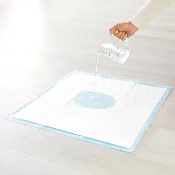 Amazon Basics Dog and Puppy Pee Pads with 5Layer LeakProof Design and QuickDry Surface for Potty Training Regular 22 x 22 Inch Scented  Pack of 100Heavy Duty Regular 50 Count