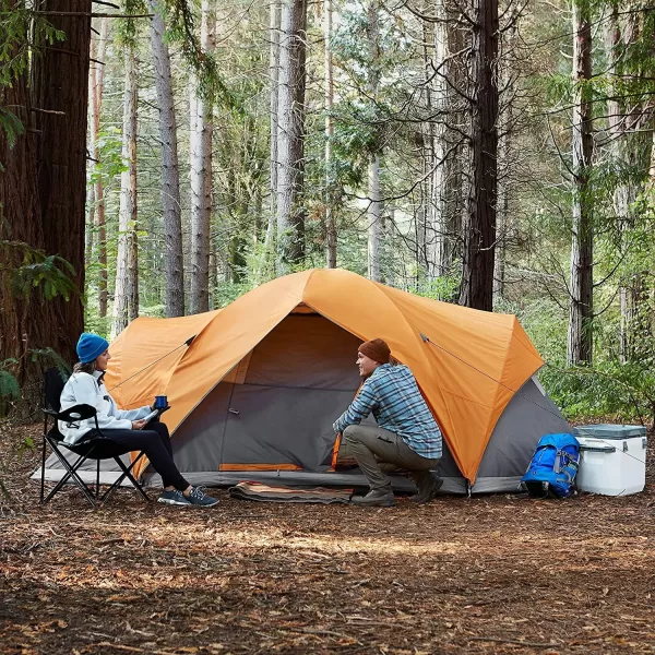 Amazon Basics Dome Camping Tent With Rainfly and Carry Bag 48 Person8person