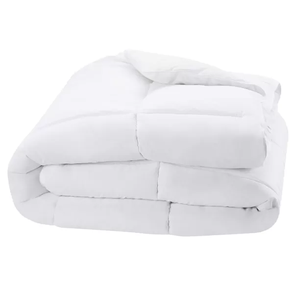 Amazon Basics Down Alternative Bedding Comforter Duvet Insert FullQueen White LightTwin Light