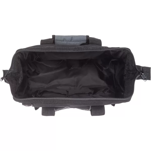 Amazon Basics Durable WearResistant Base Tool Small Standard Bag with Strap 12 Inch Black amp GraySmall Standard Bag