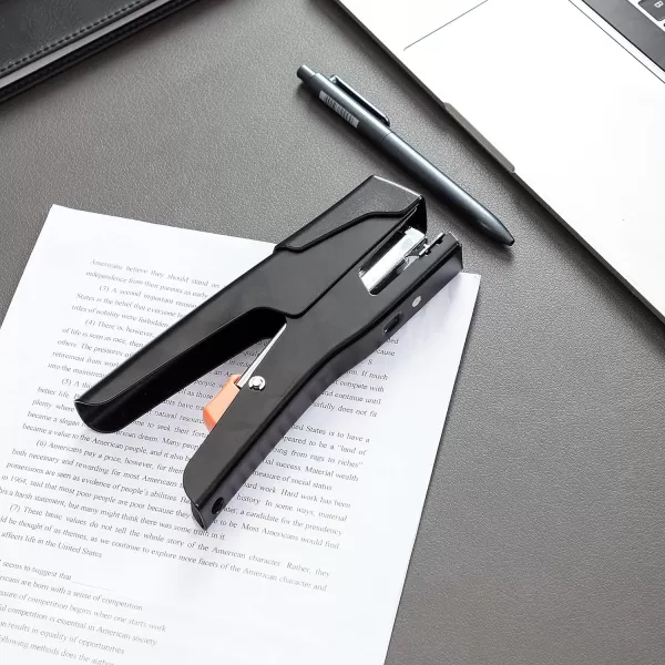 Amazon Basics Effortless Hand Held Plier Stapler 25 Sheet Capacity BlackAmazon Basics Effortless Hand Held Plier Stapler 25 Sheet Capacity Black