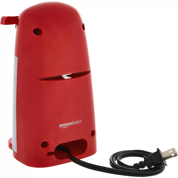 Amazon Basics Electric Can Opener BlackRed
