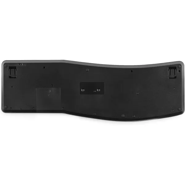 Amazon Basics Ergonomic Wireless Keyboard Mouse Combo  QWERTY  BlackAmazon Basics Ergonomic Wireless Keyboard Mouse Combo  QWERTY  Black