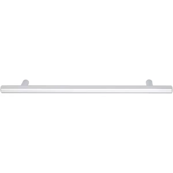 Amazon Basics Euro Bar Cabinet Handle 12inch Diameter 538inch Length 3inch Hole Center Satin Nickel 10Pack10 in Length 75 in Hole Center Polished Chrome