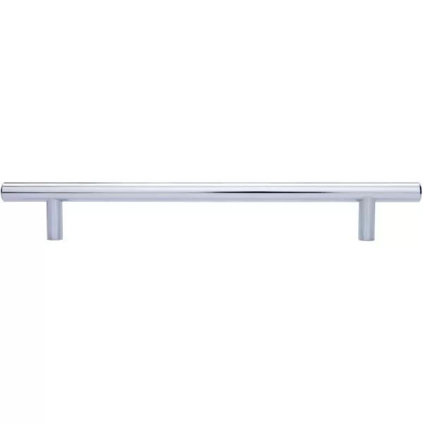Amazon Basics Euro Bar Cabinet Handle 12inch Diameter 538inch Length 3inch Hole Center Satin Nickel 10Pack10 in Length 75 in Hole Center Polished Chrome