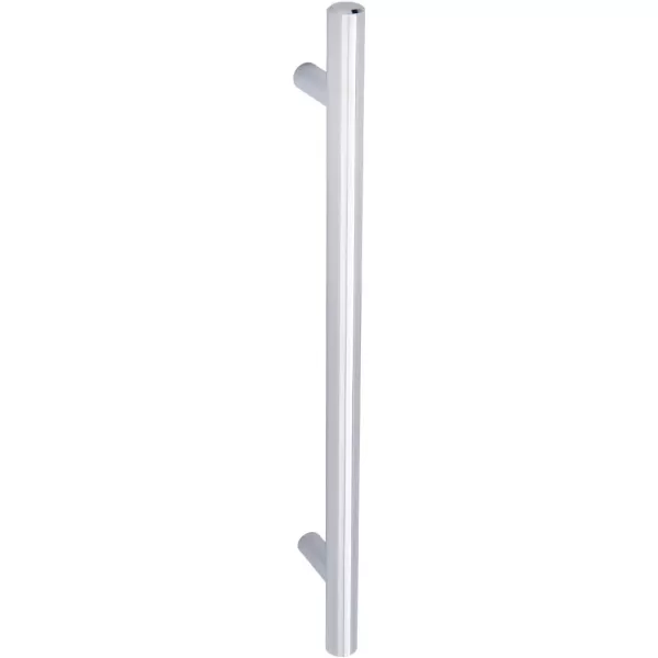 Amazon Basics Euro Bar Cabinet Handle 12inch Diameter 538inch Length 3inch Hole Center Satin Nickel 10Pack10 in Length 75 in Hole Center Polished Chrome