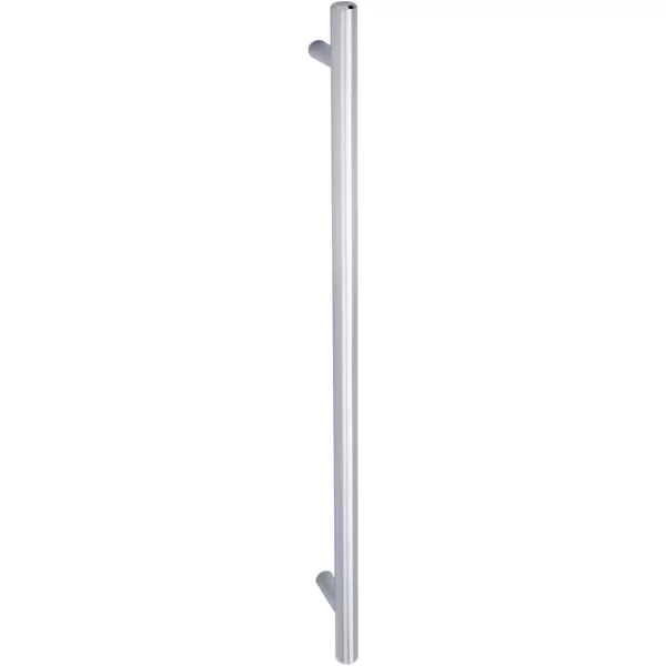 Amazon Basics Euro Bar Cabinet Handle 12inch Diameter 538inch Length 3inch Hole Center Satin Nickel 10Pack15 in Length 1263 in Hole Center Polished Chrome