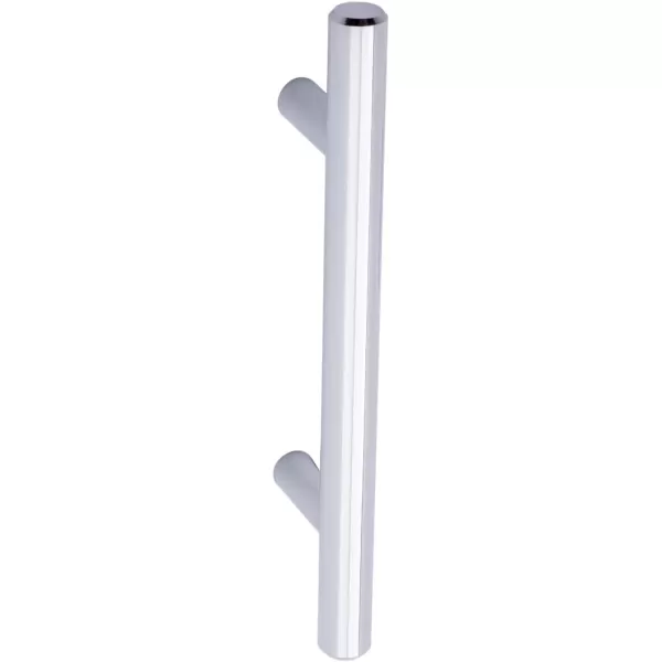 Amazon Basics Euro Bar Cabinet Handle 12inch Diameter 538inch Length 3inch Hole Center Satin Nickel 10Pack588 in Length 35 in Hole Center Polished Chrome