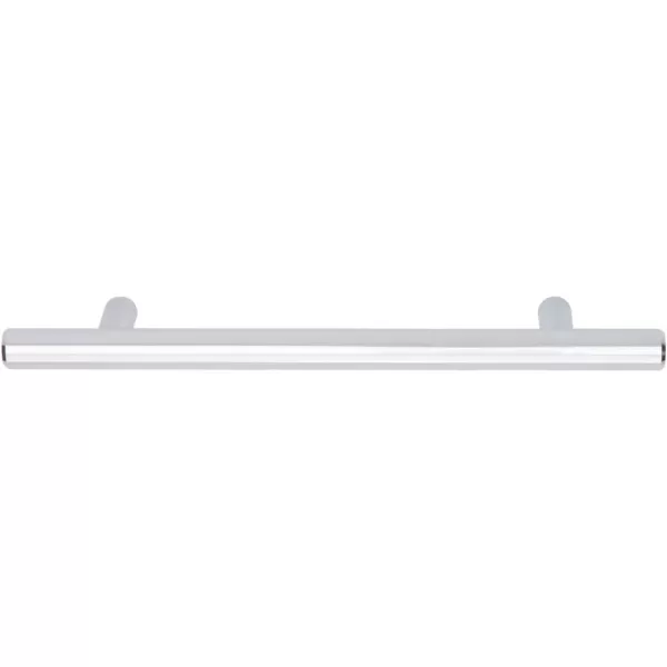 Amazon Basics Euro Bar Cabinet Handle 12inch Diameter 538inch Length 3inch Hole Center Satin Nickel 10Pack738 in Length 5 in Hole Center Polished Chrome