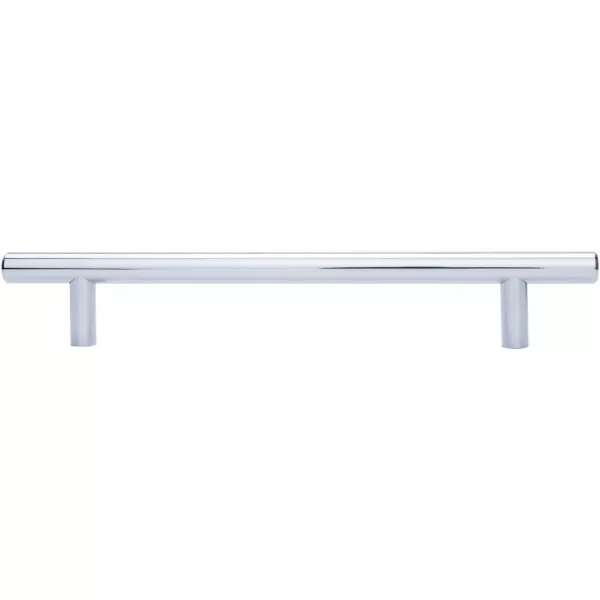 Amazon Basics Euro Bar Cabinet Handle 12inch Diameter 538inch Length 3inch Hole Center Satin Nickel 10Pack869 in Length 631 in Hole Center Polished Chrome