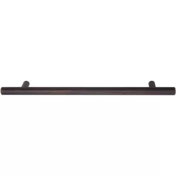 Amazon Basics Euro Bar Cabinet Handle 12inch Diameter 538inch Length 3inch Hole Center Satin Nickel 50Pack10 in Length 75 in Hole Center Oil Rubbed Bronze