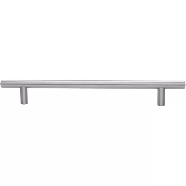 Amazon Basics Euro Bar Cabinet Handle 12inch Diameter 538inch Length 3inch Hole Center Satin Nickel 50Pack15 in Length 1263 in Hole Center Satin Nickel