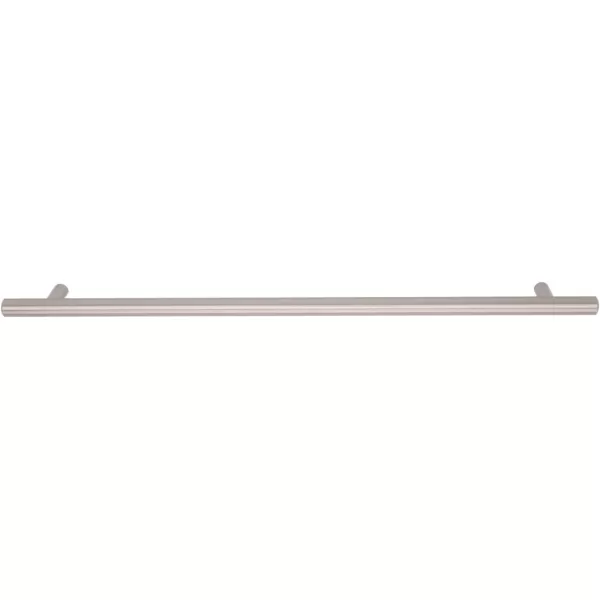 Amazon Basics Euro Bar Cabinet Handle 12inch Diameter 538inch Length 3inch Hole Center Satin Nickel 50Pack15 in Length 1263 in Hole Center Satin Nickel