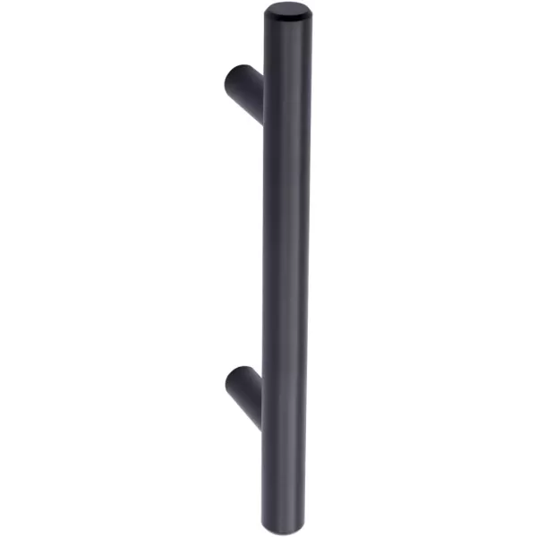 Amazon Basics Euro Bar Cabinet Handle 12inch Diameter 538inch Length 3inch Hole Center Satin Nickel 50Pack588 in Length 35 in Hole Center Flat Black