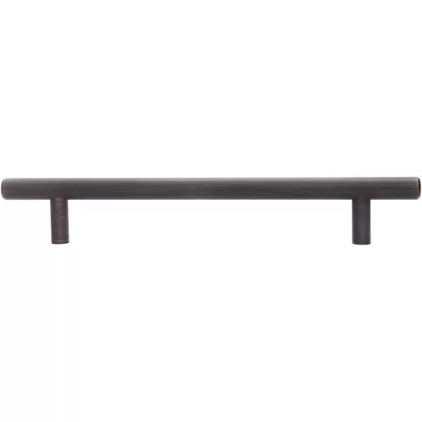 Amazon Basics Euro Bar Cabinet Handle 12inch Diameter 538inch Length 3inch Hole Center Satin Nickel 50Pack869 in Length 631 in Hole Center Oil Rubbed Bronze