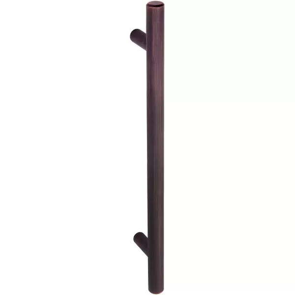 Amazon Basics Euro Bar Cabinet Handle 12inch Diameter 538inch Length 3inch Hole Center Satin Nickel 50Pack869 in Length 631 in Hole Center Oil Rubbed Bronze