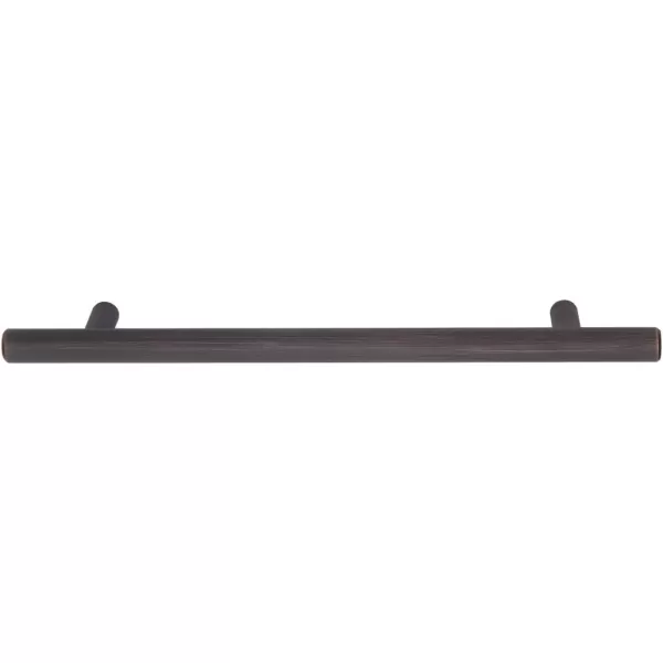 Amazon Basics Euro Bar Cabinet Handle 12inch Diameter 538inch Length 3inch Hole Center Satin Nickel 50Pack869 in Length 631 in Hole Center Oil Rubbed Bronze