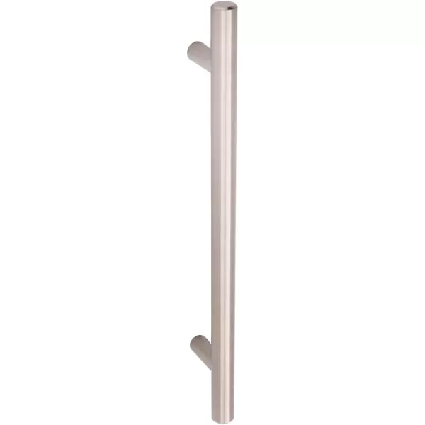 Amazon Basics Euro Bar Cabinet Handle 12inch Diameter 538inch Length 3inch Hole Center Satin Nickel 50Pack869 in Length 631 in Hole Center Satin Nickel