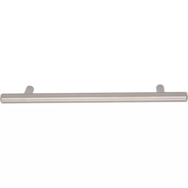 Amazon Basics Euro Bar Cabinet Handle 12inch Diameter 538inch Length 3inch Hole Center Satin Nickel 50Pack869 in Length 631 in Hole Center Satin Nickel