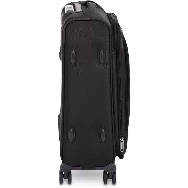Amazon Basics Expandable Softside CarryOn Spinner Luggage Suitcase With TSA Lock And Wheels  23 Inch Black23Inch Black