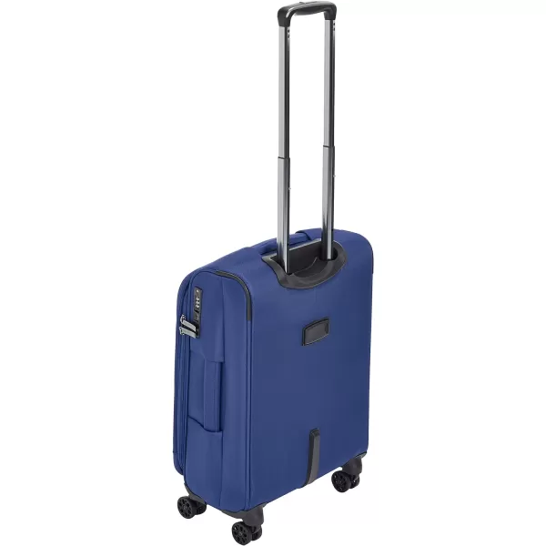 Amazon Basics Expandable Softside CarryOn Spinner Luggage Suitcase With TSA Lock And Wheels  23 Inch Black23Inch Blue