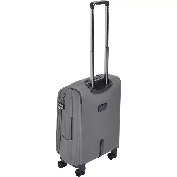 Amazon Basics Expandable Softside CarryOn Spinner Luggage Suitcase With TSA Lock And Wheels  23 Inch Black23Inch Grey