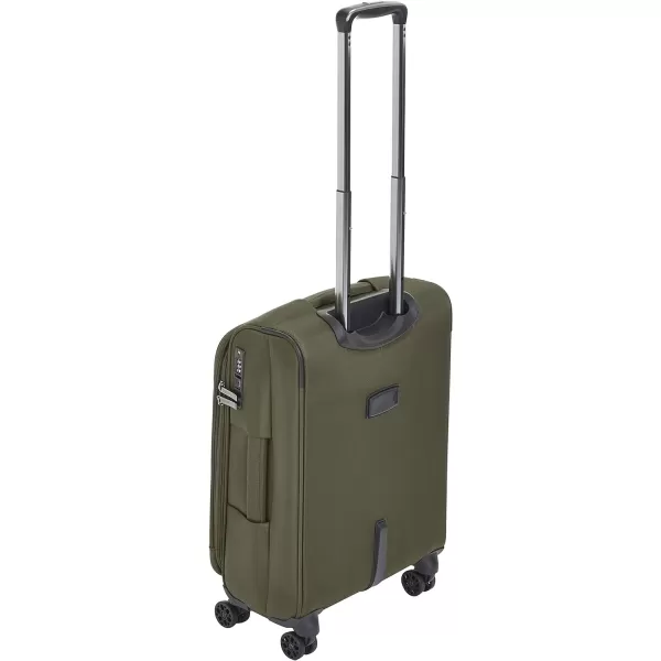 Amazon Basics Expandable Softside CarryOn Spinner Luggage Suitcase With TSA Lock And Wheels  23 Inch Black23Inch Olive