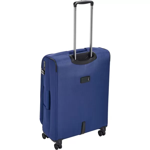 Amazon Basics Expandable Softside CarryOn Spinner Luggage Suitcase With TSA Lock And Wheels  23 Inch Black277Inch Blue