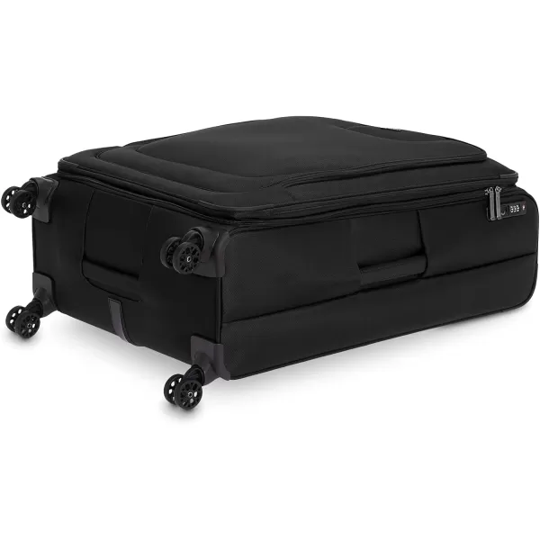 Amazon Basics Expandable Softside CarryOn Spinner Luggage Suitcase With TSA Lock And Wheels  23 Inch Black32Inch Black