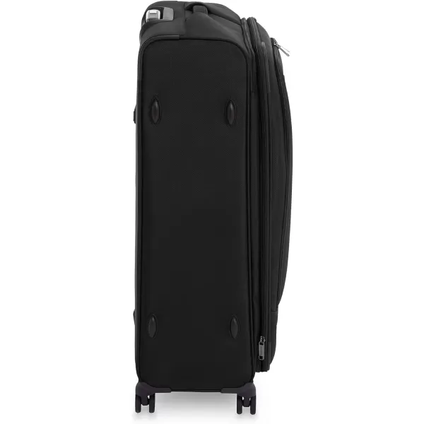 Amazon Basics Expandable Softside CarryOn Spinner Luggage Suitcase With TSA Lock And Wheels  23 Inch Black32Inch Black