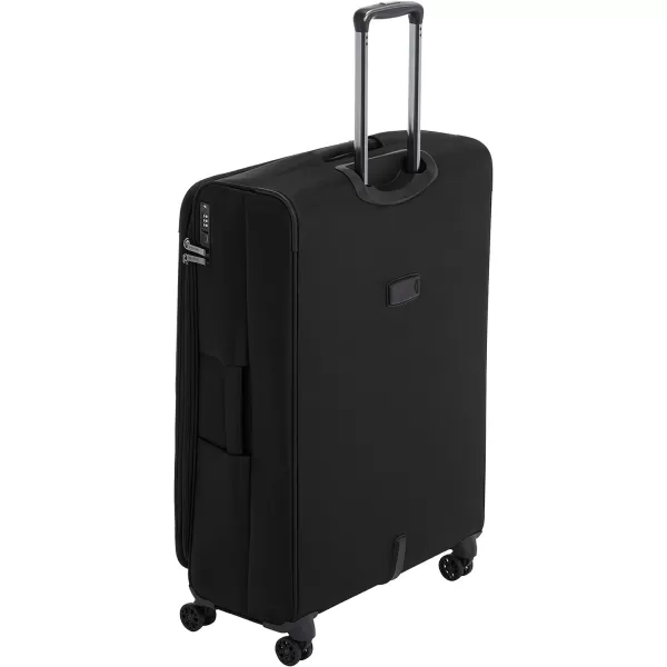 Amazon Basics Expandable Softside CarryOn Spinner Luggage Suitcase With TSA Lock And Wheels  23 Inch Black32Inch Black