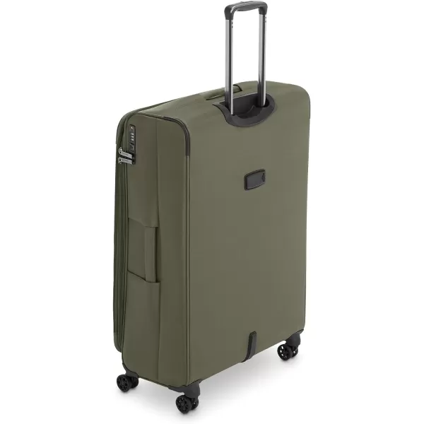 Amazon Basics Expandable Softside CarryOn Spinner Luggage Suitcase With TSA Lock And Wheels  23 Inch Black32Inch Olive