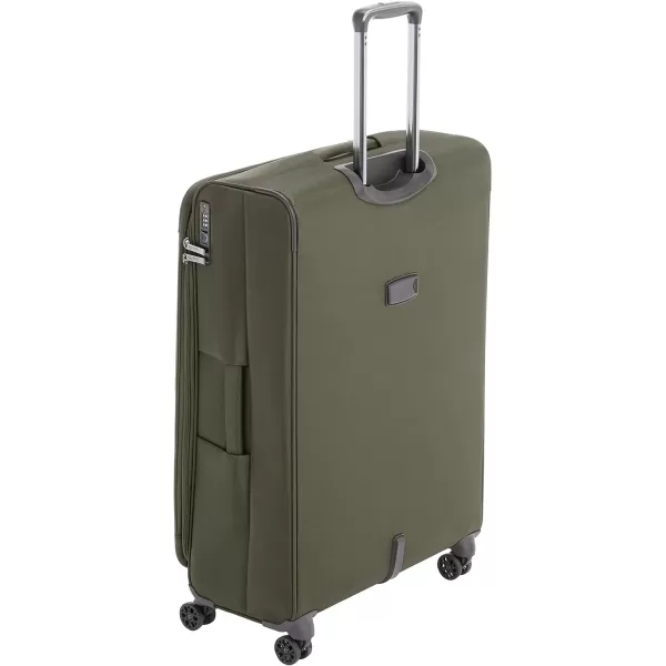 Amazon Basics Expandable Softside CarryOn Spinner Luggage Suitcase With TSA Lock And Wheels  23 Inch Black32Inch Olive