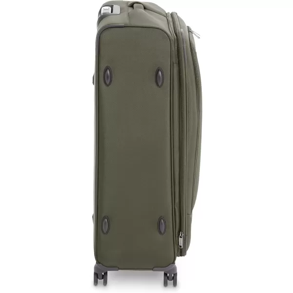 Amazon Basics Expandable Softside CarryOn Spinner Luggage Suitcase With TSA Lock And Wheels  23 Inch Black32Inch Olive