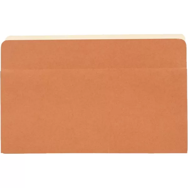 Amazon Basics Expanding File Pocket Folder Organizer Letter Size 35Inch Expansion  25Pack 95 x 1175 InchesLegal 50Pack