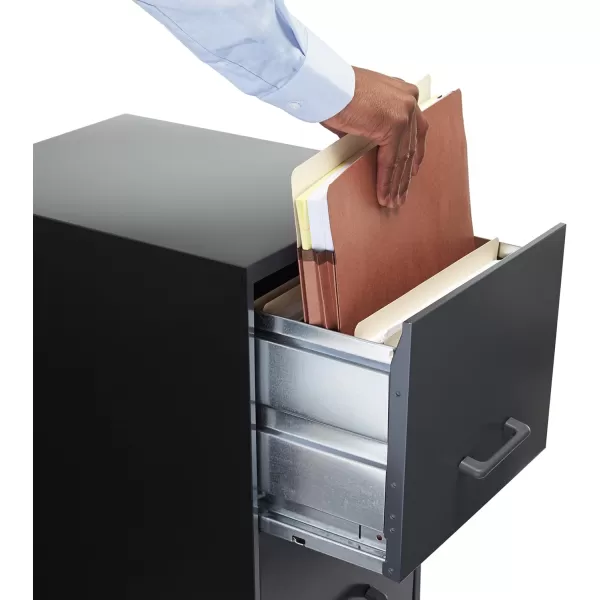 Amazon Basics Expanding File Pocket Folder Organizer Letter Size 35Inch Expansion  25Pack 95 x 1175 InchesLetter 25Pack