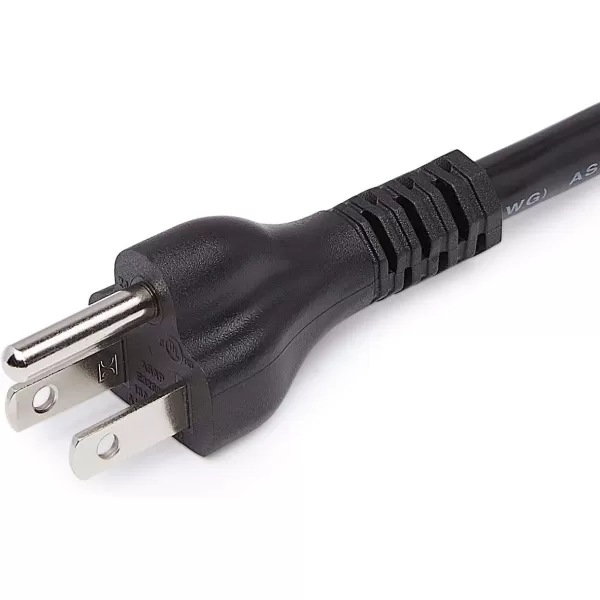 Amazon Basics Extension Cord 13 Amps 125V 10 Foot BlackBlack 10Foot Single Extension Cord