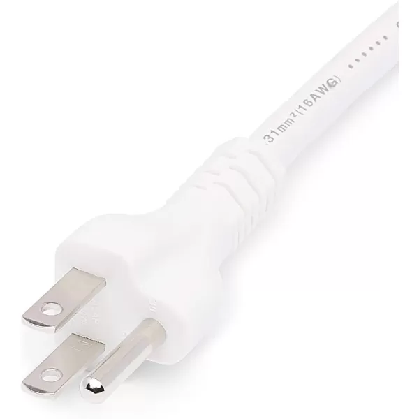 Amazon Basics Extension Cord 13 Amps 125V 10 Foot BlackWhite 25Foot TwoPack Extension Cord