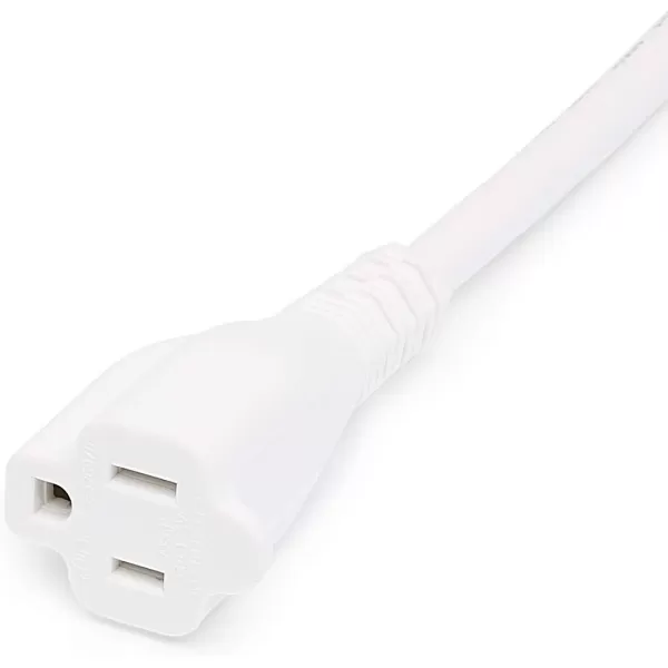 Amazon Basics Extension Cord 13 Amps 125V 10 Foot BlackWhite 25Foot TwoPack Extension Cord