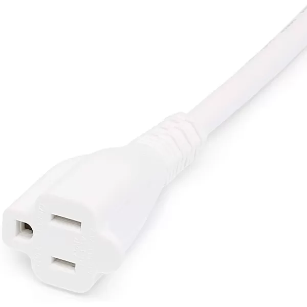Amazon Basics Extension Cord 13 Amps 125V 10 Foot BlackWhite 3Foot TwoPack Extension Cord