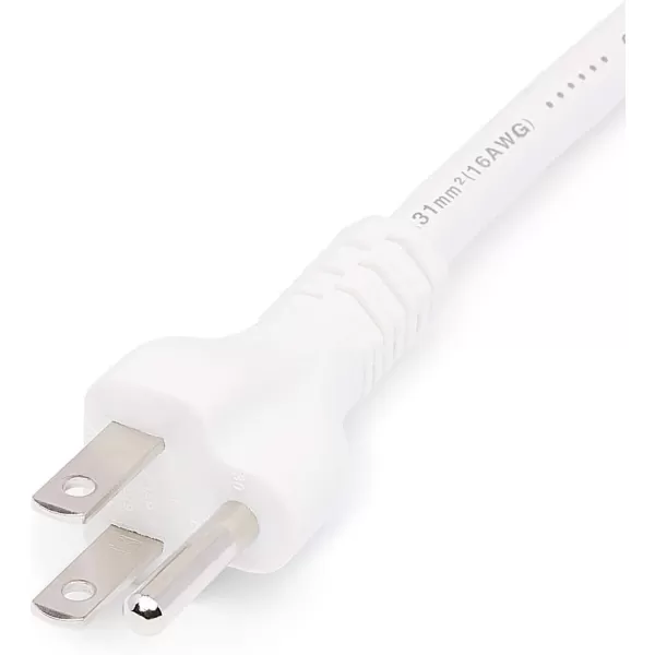 Amazon Basics Extension Cord 13 Amps 125V 10 Foot BlackWhite 3Foot TwoPack Extension Cord