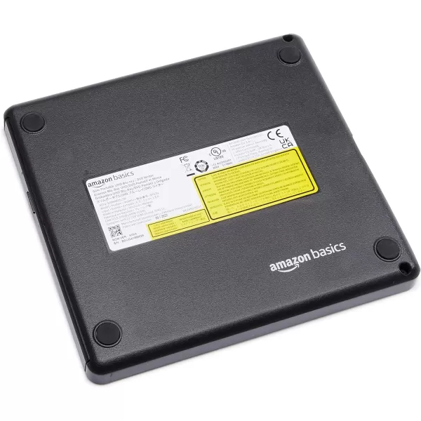 Amazon Basics External Ultra HD Bluray 6X Burner With CyberLink Media Suite CD DVD BD DL BDXL Discs 57 x 61 x 06 inchesAmazon Basics External Ultra HD Bluray 6X Burner With CyberLink Media Suite CD DVD BD DL BDXL Discs 57 x 61 x 06 inches